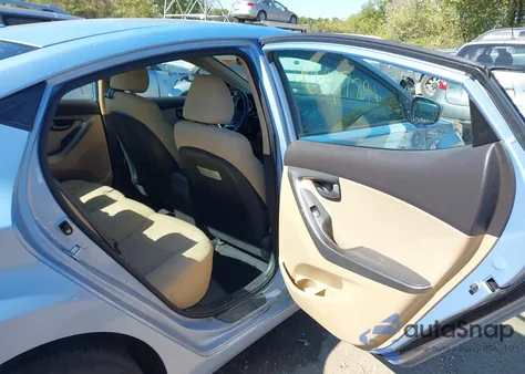 2012 Hyundai Elantra Gls (Ulsan Plant) из США, поврежденный, VIN KMHDH4AE3CU310308